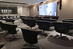 Avenues: The World School in Shenzhen, China consists of two locations in Shenzhen’s Nanshan District. WSDG provided acoustic and A/V systems consulting as well as construction supervision for the two locations. Lounge.