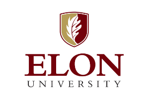 Elon University Logo. John Storyk & WSDG Lectures and Education about Architecture and acoustics.